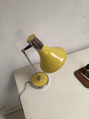 Yellow Table Lamp, Italy, 1970-SU-1262392