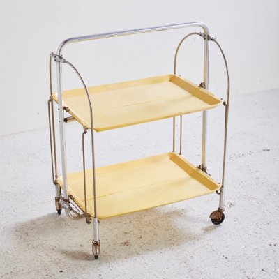 Yellow Tea Trolley-CI-1157021