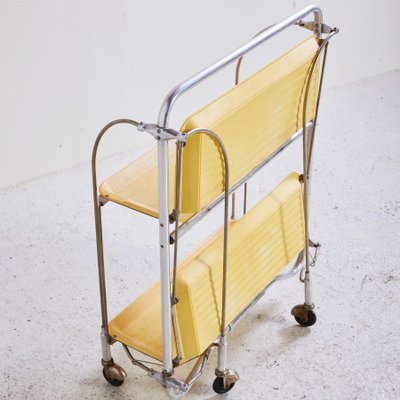 Yellow Tea Trolley-CI-1157021