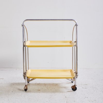 Yellow Tea Trolley-CI-1157021