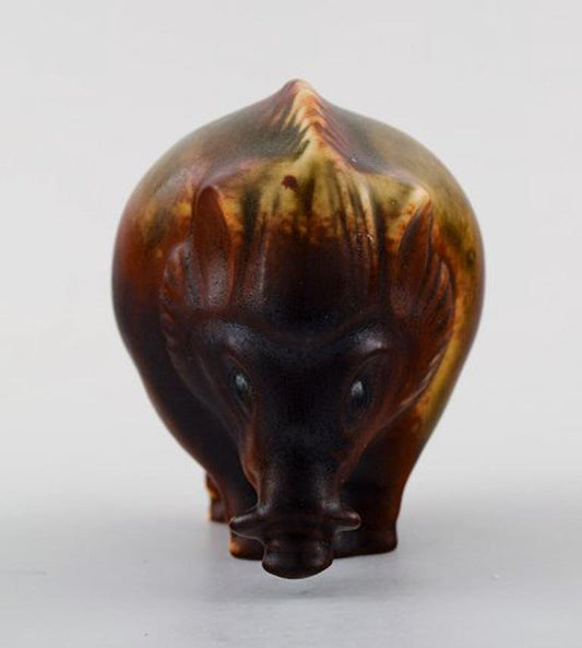 Young Wild Boar Ceramic by Gosta Grähs for Rörstrand