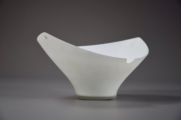 Yu-Shuang Cristal White Center Piece by Kazuhiko Tomita for Arcade Murano, 1993-IEI-1088182