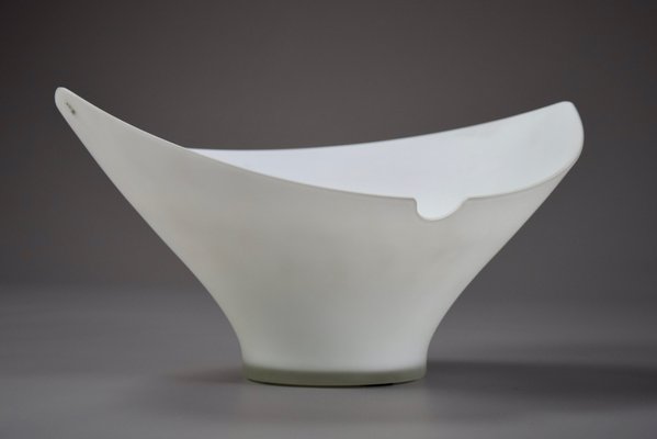 Yu-Shuang Cristal White Center Piece by Kazuhiko Tomita for Arcade Murano, 1993-IEI-1088182