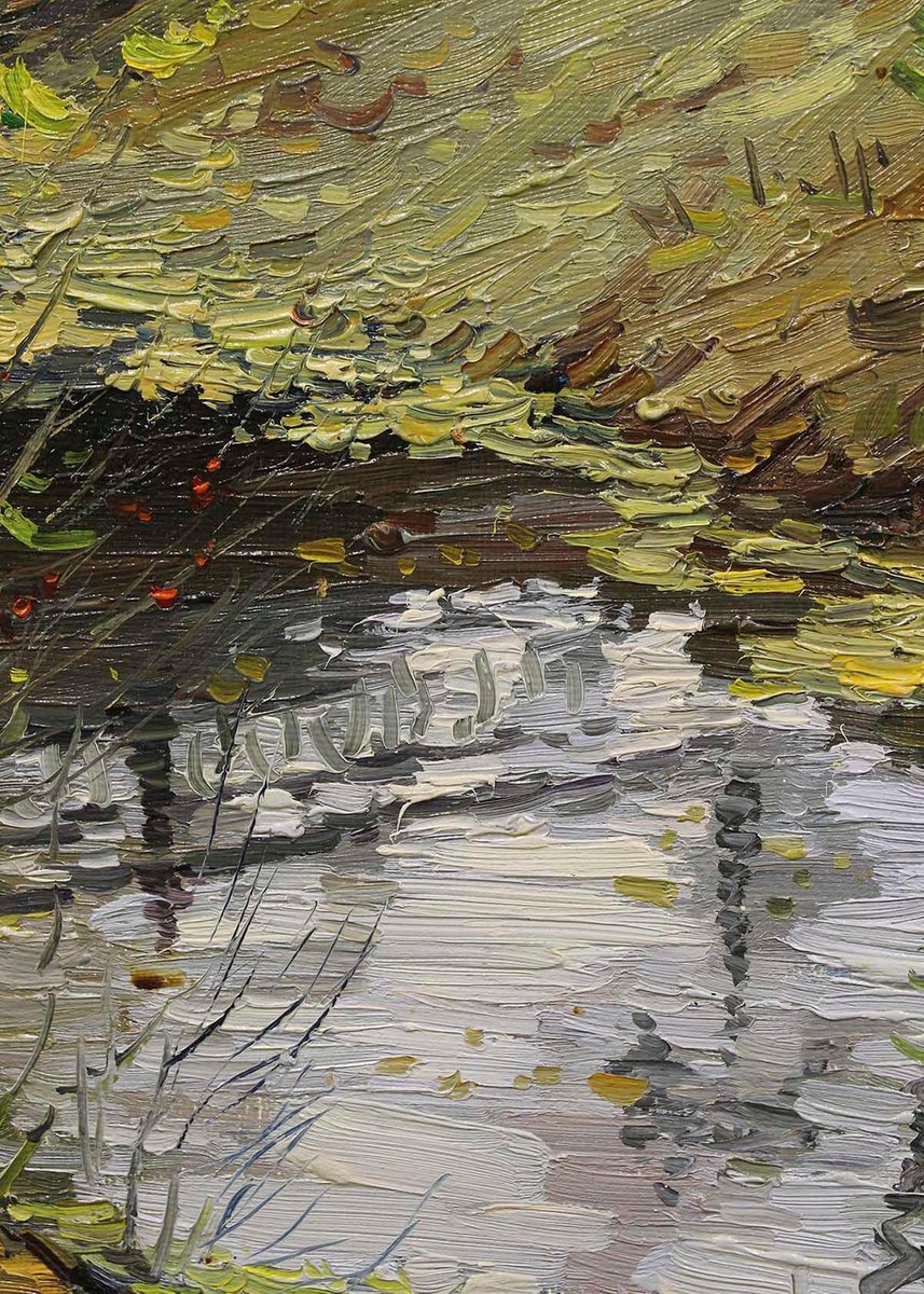 Yuriy Demiyanov, Bridge, 2019, Oil on Canvas