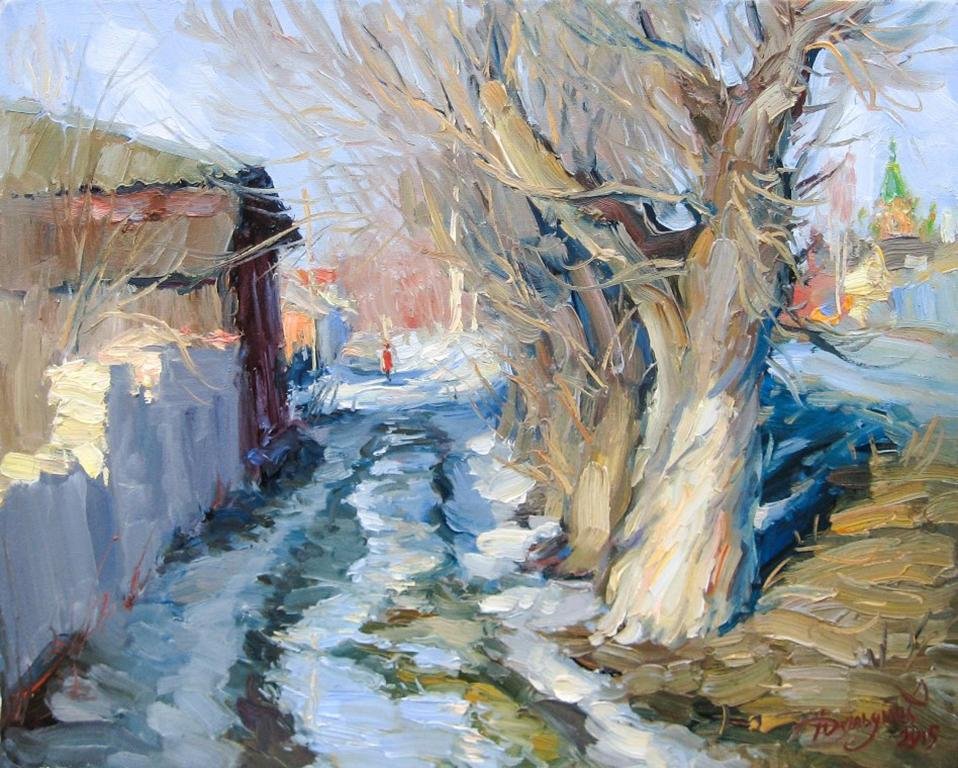 Yuriy Demiyanov, Spring, 2015, Oil on Canvas