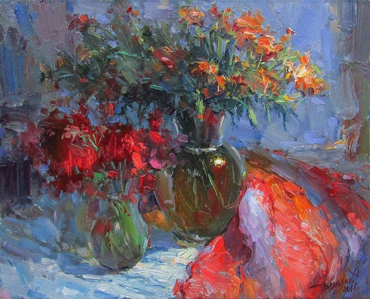 Yuriy Demiyanov, Still Life, 2019, Oil on Canvas