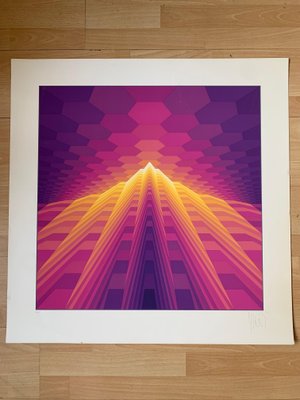 Yvaral (Jean-Pierre Vasarely) Lithographie - 1978 1974-ICD-1004998