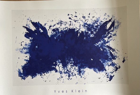 Yves Klein, Homage to Tennessee Williams, 1960s, Silk-Screen-WBT-2042211