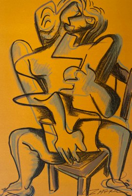 Zadkine, Les travaux d’Hercule, 1960, Lithograph-RJQ-1431788