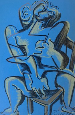 Zadkine, Les travaux d’Hercule, 1960, Lithograph-RJQ-1431774