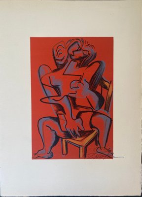 Zadkine, Les travaux d’Hercule, 1960, Lithograph-RJQ-1431748