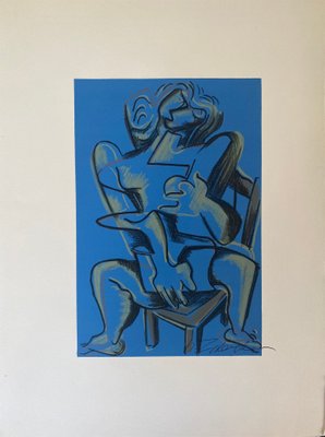 Zadkine, Les travaux d’Hercule, 1960, Lithograph-RJQ-1431774