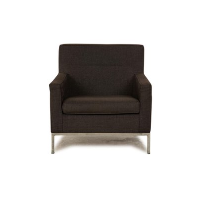 Zanotta Fabric Armchair in Dark Gray-RQW-1789446