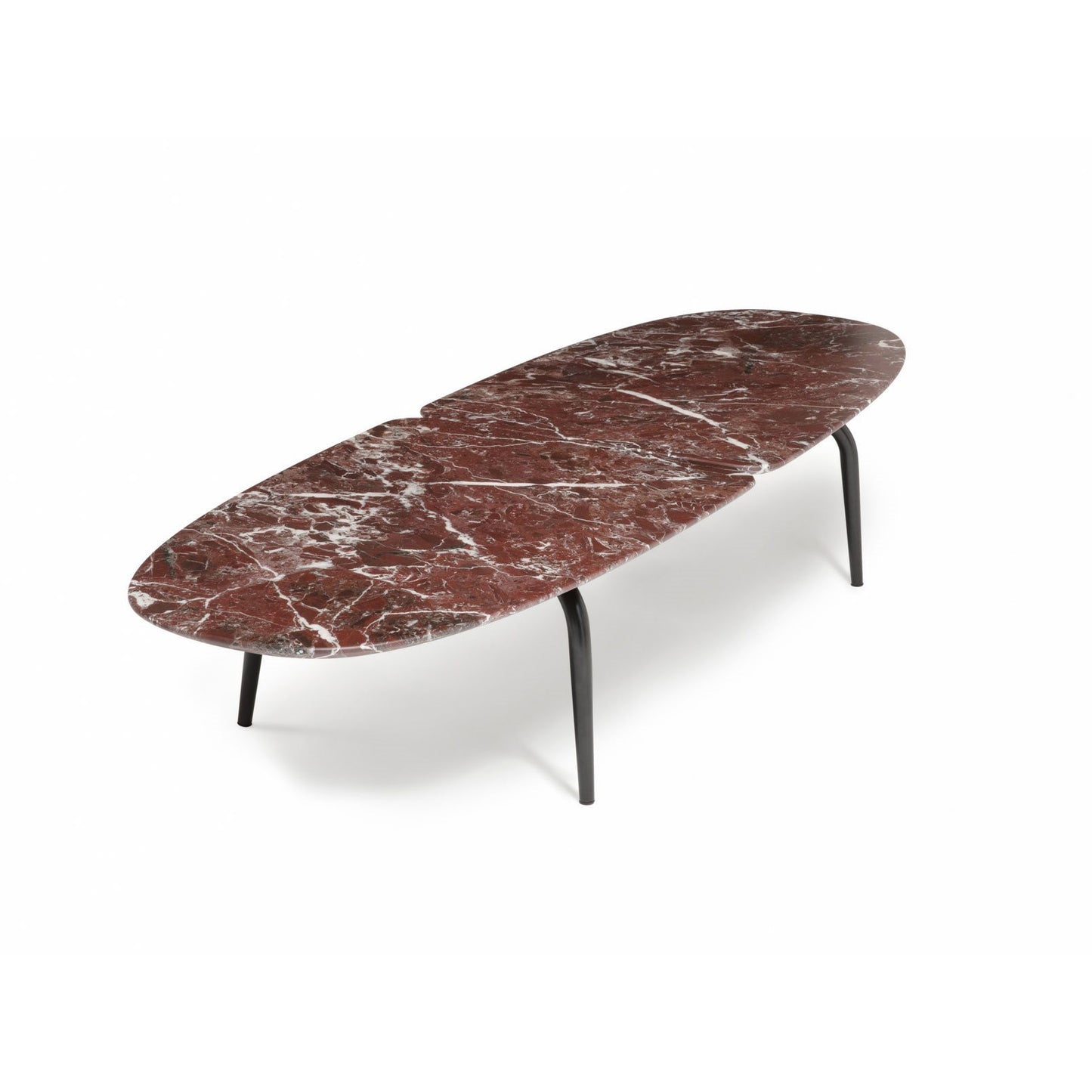 GRAPHIUM 681 - Low Oval marble coffee table by Zanotta