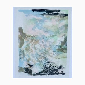 Zao Wou-Ki, Composition, 1976, Original Lithograph-KHH-1198297