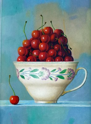 Zbigniew Wozniak, Still Life with Cherries, 2011-XHG-930704