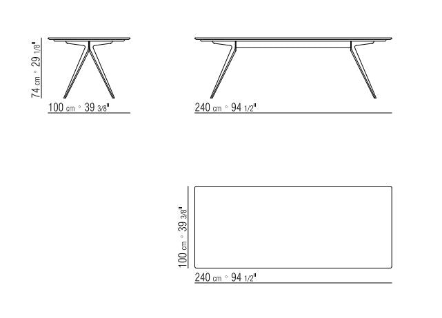 Zefiro 테이블/커피 테이블 (Zefiro Tables/Coffee Tables)