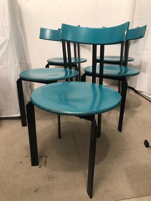 Zeta Chairs by Martin Hasksteen for Harvink, 1980, Set of 5-VAM-1170379