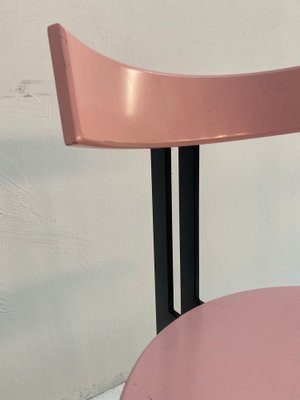 Zeta Pink Dining Chairs by Harvink, 1980s, Set of 4-QVY-1747252