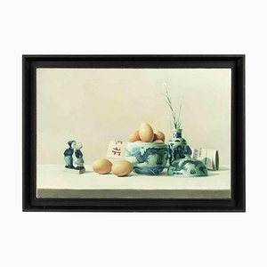 Zhang Wei Guang, Breakfast, Oil Painting, 2000s-ZCI-1769897