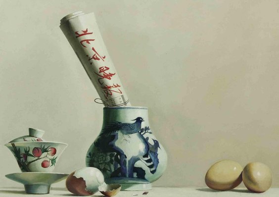 Zhang Wei Guang, Breakfast, Oil Painting, 2007-ZCI-1769959