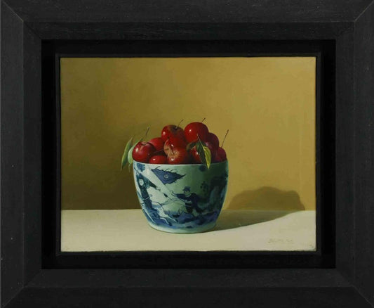 Zhang Wei Guang, Cherries, Oil Painting, 2007