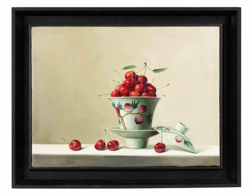 Zhang Wei Guang, Cherries on Table, Oil Painting, 2007-ZCI-1423418