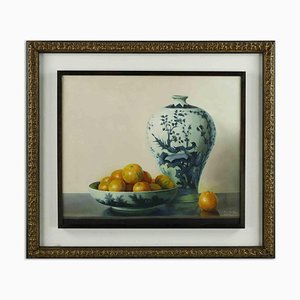 Zhang Wei Guang, Eggs and Oranges with Vase, Oil Painting, 2006-ZCI-1775698