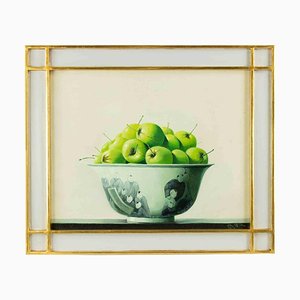 Zhang Wei Guang, Green Apples, Oil Painting, 2000s-ZCI-1769894