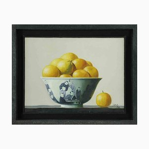 Zhang Wei Guang, Oranges in a Bowl, Oil Painting, 1998-ZCI-1775692