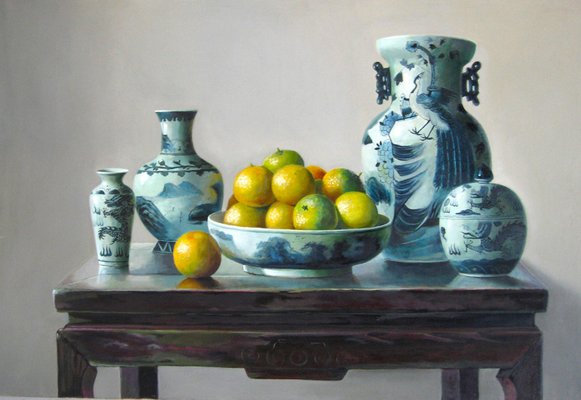 Zhang Wei Guang, Oranges, Oil on Canvas, 1998-ZCI-1762334