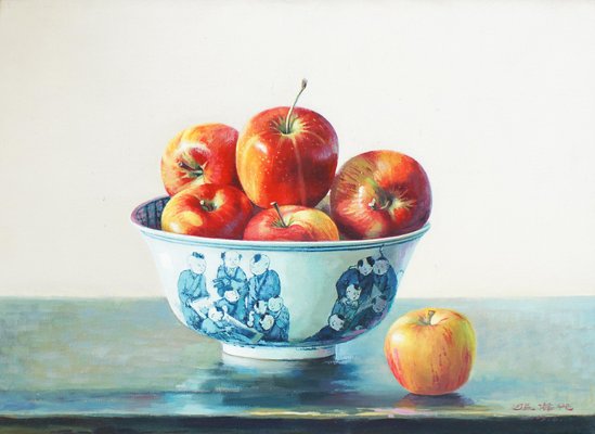 Zhang Wei Guang, Still Life with Apples, Oil on Canvas, 2000-ZCI-2025155