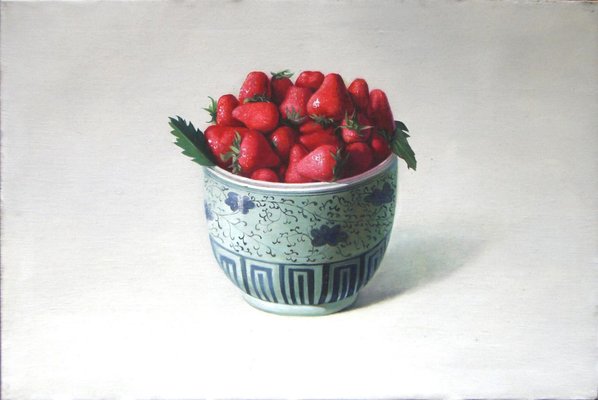 Zhang Wei Guang, Strawberries, Oil on Canvas, 2008-ZCI-1762321