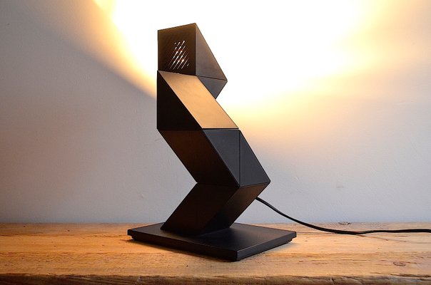 Zig Zack Table Lamp by Shui L. D. Chan, 1984-OV-1143615