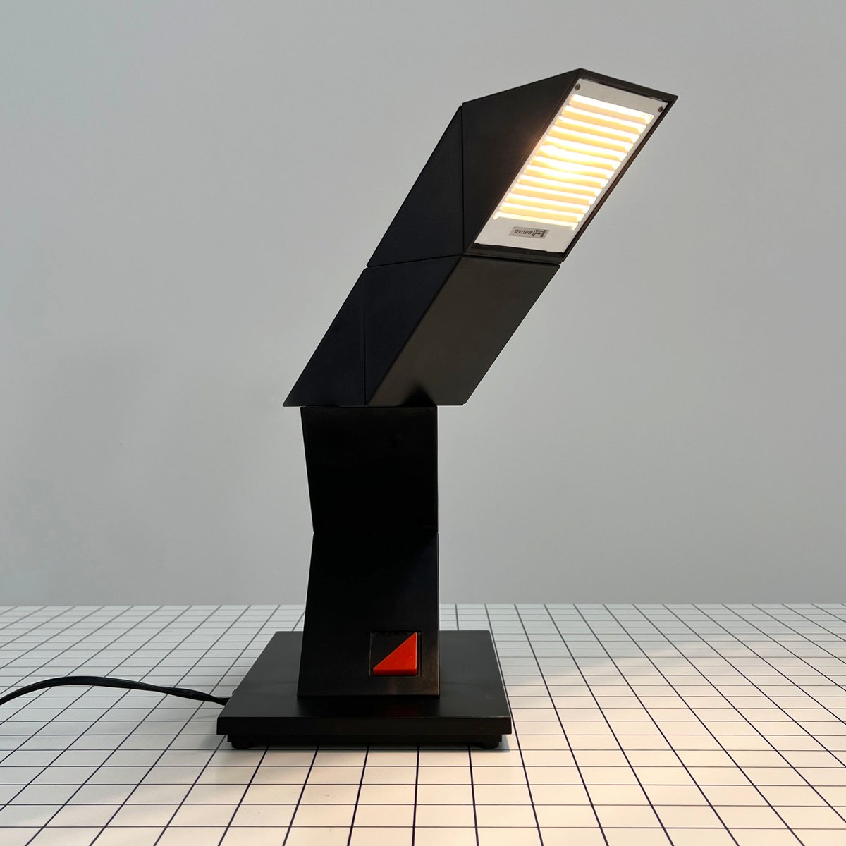 Zig Zag Desk Lamp by Chan Shui for Z-Lite, 1980s