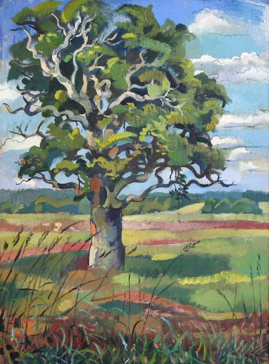 Zita Sudnika, Oak, Oil on Canvas