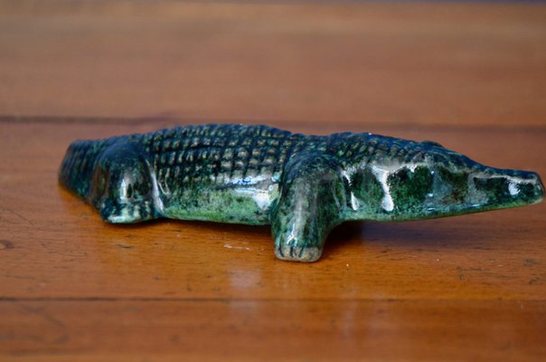 Zoomorphic Ceramic Crocodile from Potiers Daccolay-AIU-1366900