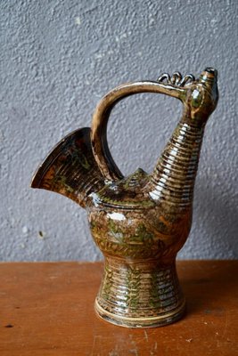 Zoomorphic Pitcher by L Risse, Strasbourg, 1962-AIU-1804690