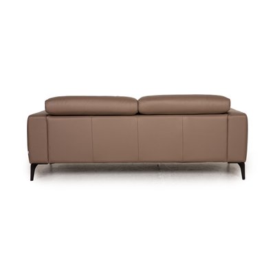 Zürich 2-Seater Sofa in Brown Leather from BoConcept-RQW-1748176