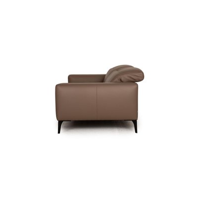 Zürich 2-Seater Sofa in Brown Leather from BoConcept-RQW-1748176