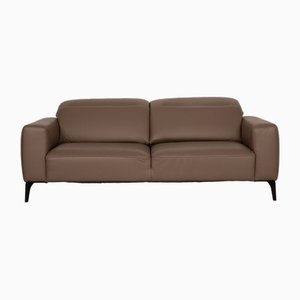 Zürich 2-Seater Sofa in Brown Leather from BoConcept-RQW-1748176