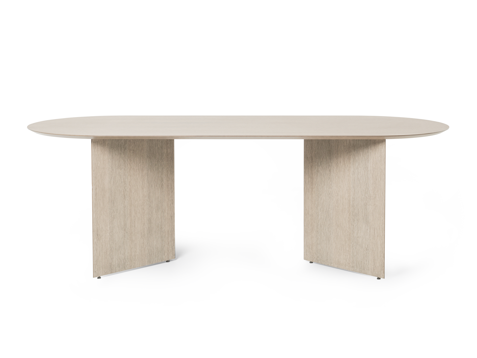 Mingle Table Top - Natural Veneer - Oval by Ferm Living