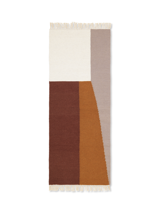 Kelim Runner - Borders - 180x70 by Ferm Living
