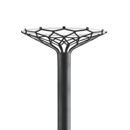 LP Nest Pole fixture Lamp by Louis Poulsen #Graphite grey texture