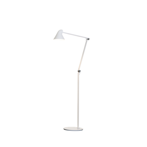 NJP Floor Lamp by Louis Poulsen #White