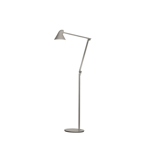 NJP Floor Lamp by Louis Poulsen #Light aluminium grey