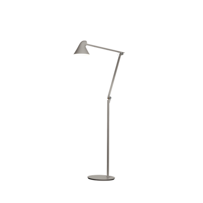 NJP Floor Lamp by Louis Poulsen #Light aluminium grey