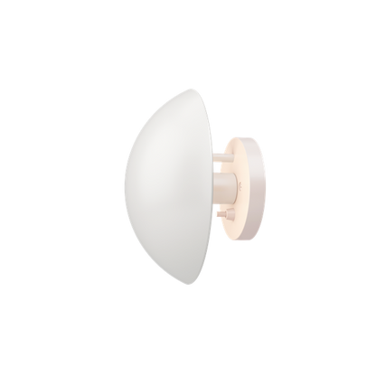 PH HAT Ø 225 Wall Lamp by Louis Poulsen #W/o cord / W/SWITCH / White