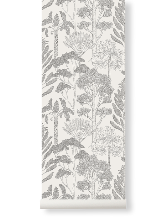 Katie Scott Wallpaper - Trees by Ferm Living