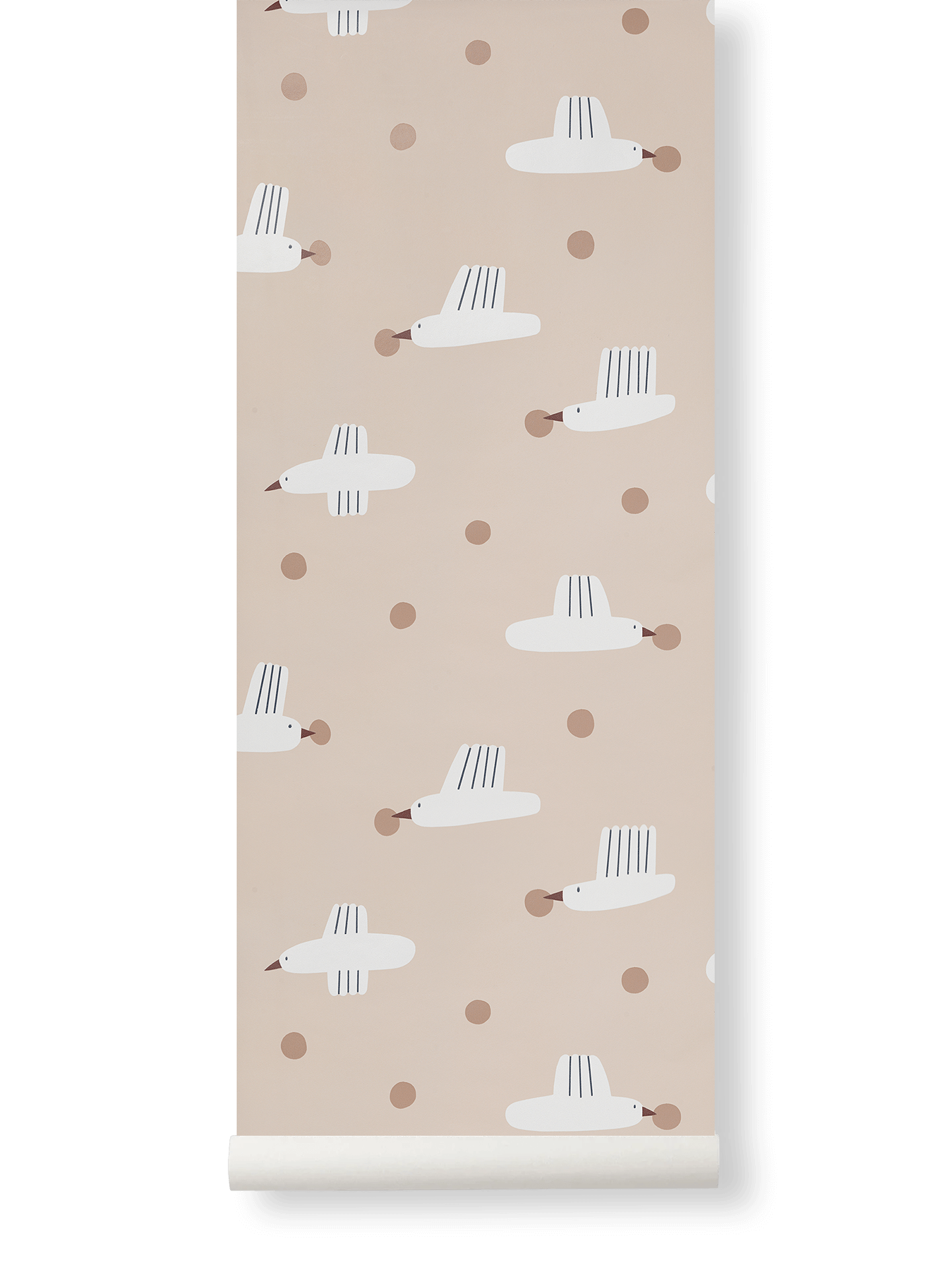 Birds and Berries Wallpaper by Ferm Living